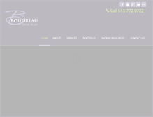 Tablet Screenshot of boudreaudentalstudio.com